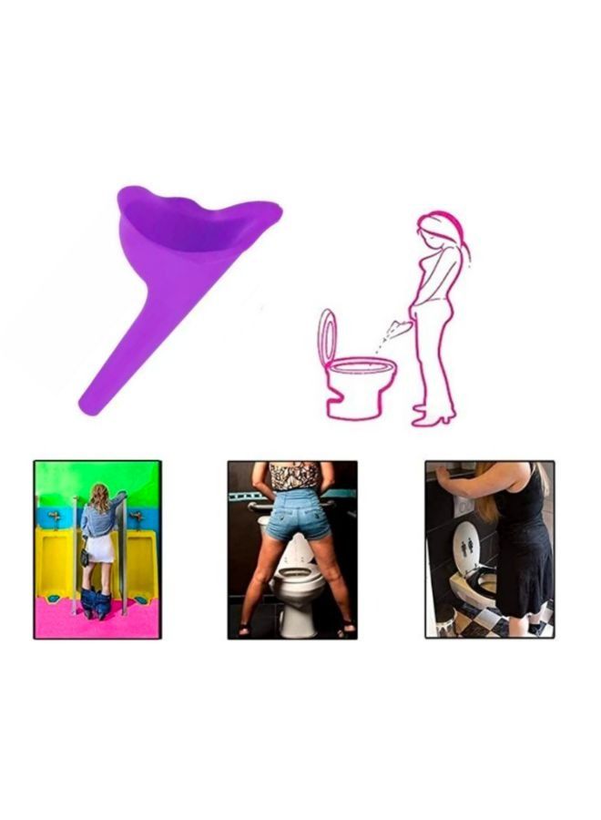 Generic Outdoor Camping Soft Silicone Urination Device Stand Up and Pee Female Urinal Toilet Design Female Urinal Travel - Image 3