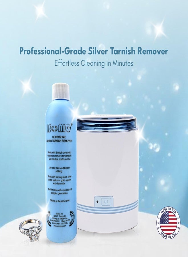 iSonic CSST01 Ultrasonic Tarnish Remover, 8 fl. oz. Bottle (Do Not Dilute) - Image 2