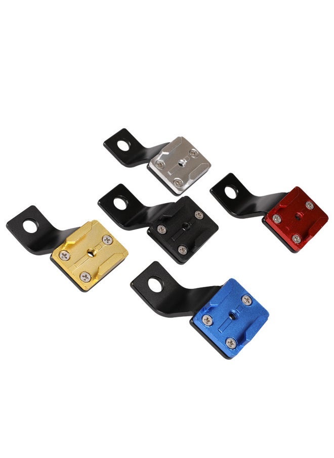 Xiaoyi Mountain Dog Sports Camera Metal Locomotive Fixed Seat Bracket Gopro9 Motorcycle Handle Rearview Mirror Bracket-Color:Black - Image 1