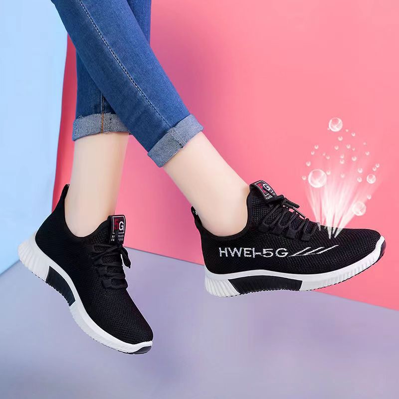 2023 Breathable Casual Womens Sports Shoes [C05] Black [C05] Black