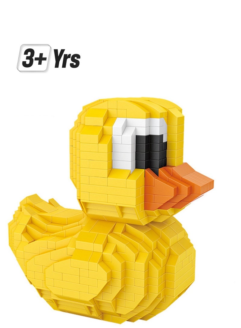 660pcs Duck Model Set Assembly Building Blocks Creative Diy Building Assembly Toys Children Adult Home Decoration - Image 1