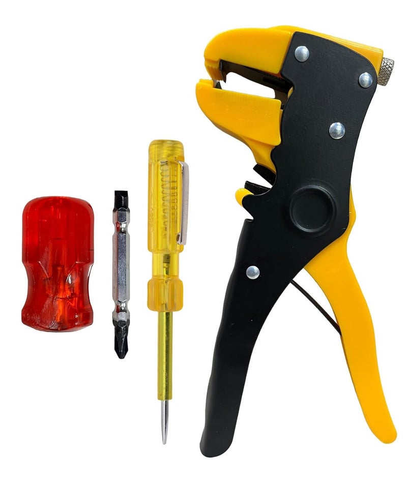 EPITECH MART EPITECH MART Automatic Wire Stripper Stubby Screw Driver 2 in 1 Tester 