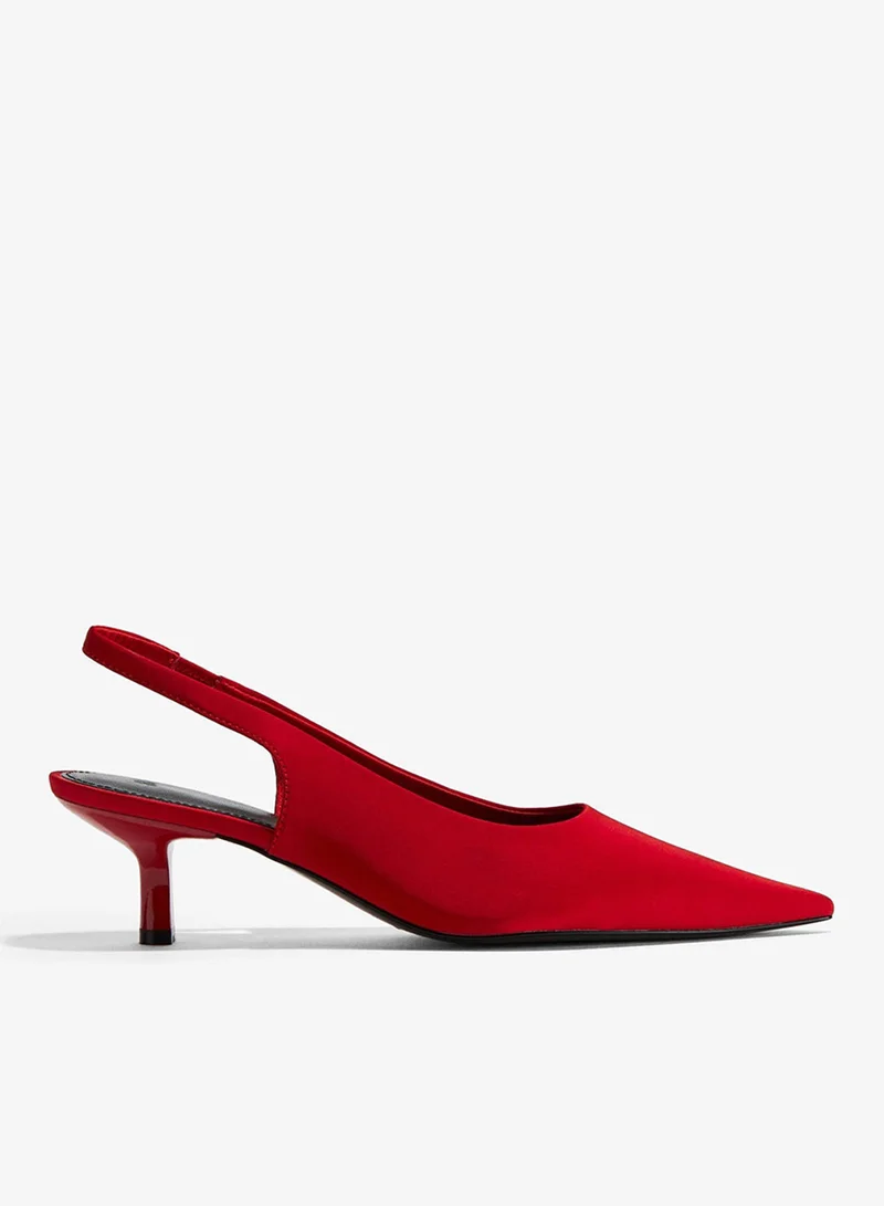 H&M Pointed slingbacks