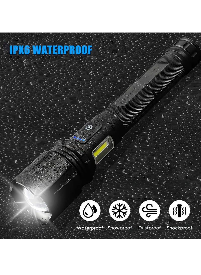 P120 Rechargeable Flashlight With 3 Lighting Modes and Water Resistant  - Image 3