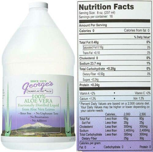 George's Always Active Aloe Vera -- 128 fl oz by George's - Image 3