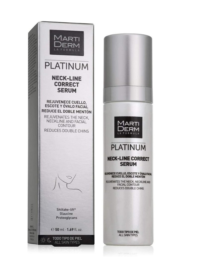 Martiderm - Platinum Neck Line Correction Serum - 50ml - Image 1