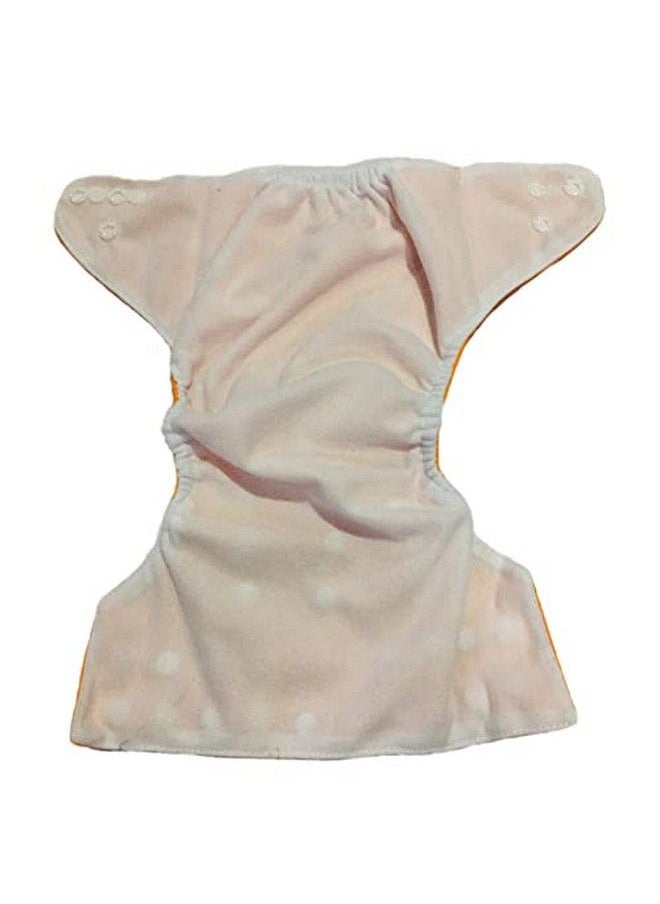 Chinmay Kids - Combo Of Reusable Baby Washable Cloth Diaper Nappies With Multi Layered Microfibre Baby Insert Pads (Set Of 3) (Blue Pink Purple) (Assorted Colours) - Image 1