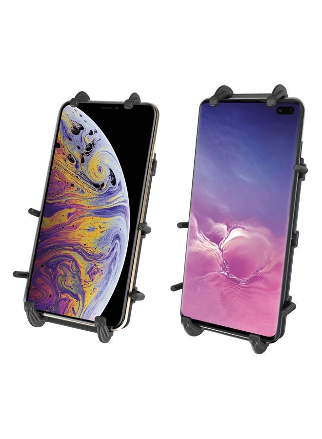 RAM Mounts Quick-Grip Large Phone Mount with Handlebar U-Bolt Base RAM-B-149Z-A-PD4U with Short Arm for Motorcycle, ATV/UTV, Bike - Image 4