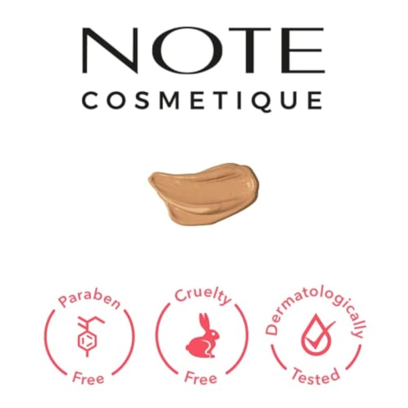 NOTE Cosmetics Note Cosmétique - MATTIFYING EXTREME WEAR Foundation - Women's Make-Up Palette - Beauty Blender, Anti-Dark Contour Make-Up (101 Bisque) - Image 2