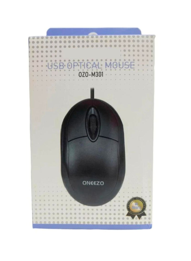 ONEEZO فأرة بصرية USB OZO-M301 - Image 1