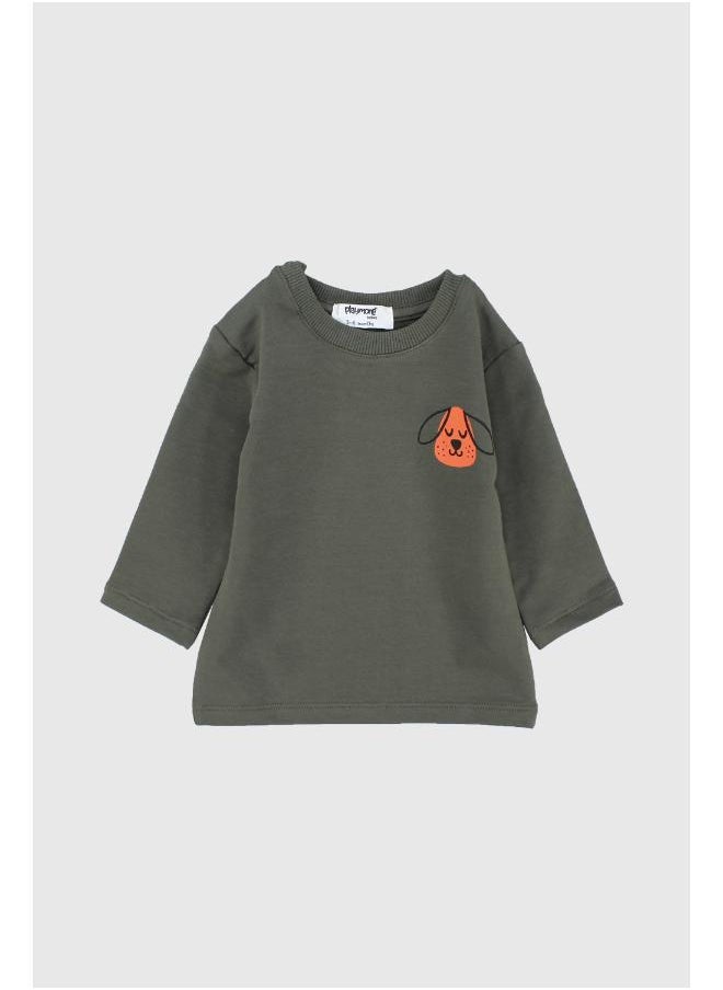 playmore Sleepy Dog Long-Sleeved T-Shirt 