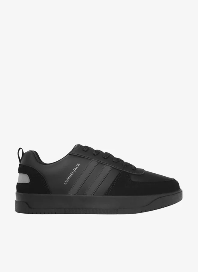 LUMBERJACK Women's Panelled Lace-Up Sneakers