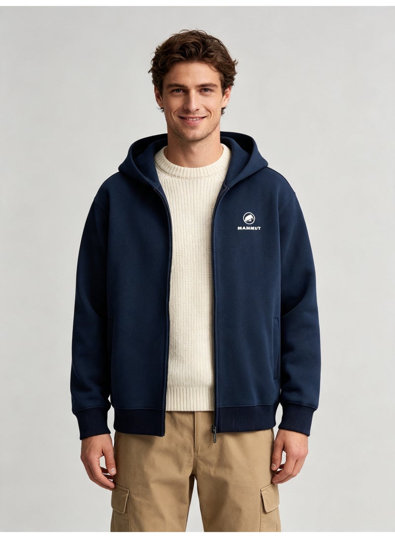 Mammut Men's and women's loose casual zipper hooded jacket - Image 3