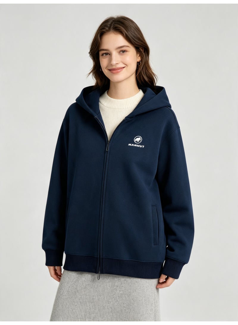 Mammut Men's and women's loose casual zipper hooded jacket - Image 5