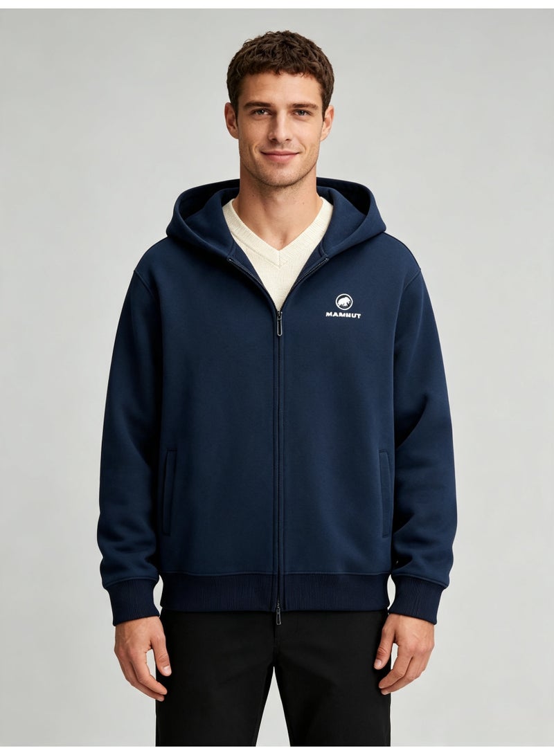 Mammut Men's and women's loose casual zipper hooded jacket - Image 4