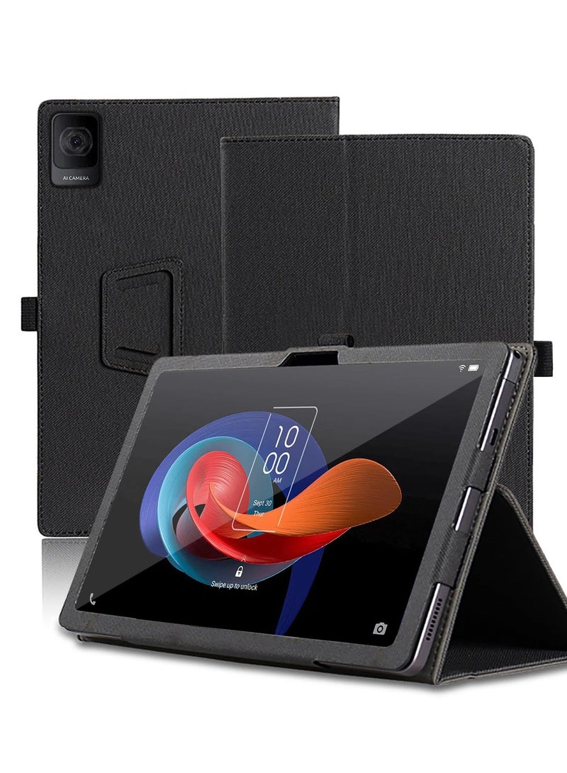 عام حالة لوح TCL Tab 10 Gen 2، مقاس 10.4 بوصة، غطاء لوح TCL Tab 10 Gen 2، حامل قابض مع حامل قلم ورباط معصم، حماية كاملة - Image 1