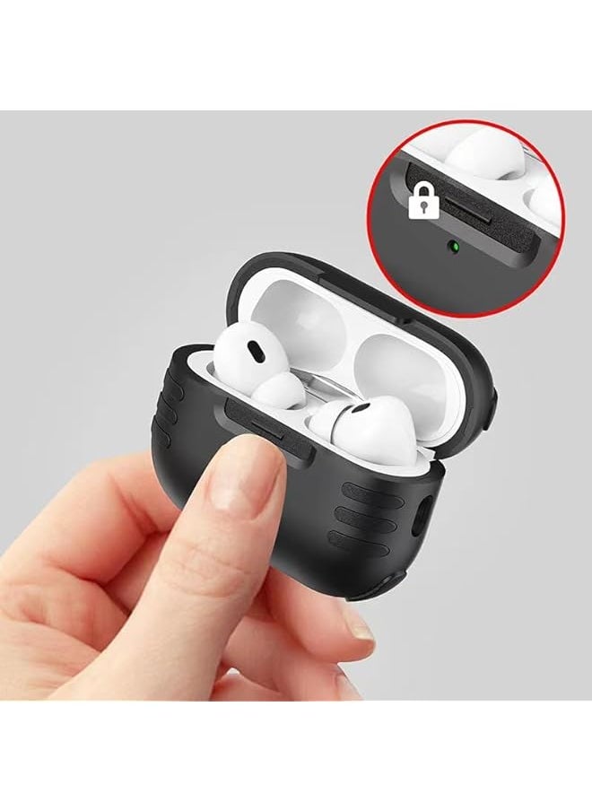 erorex - Air Pods Pro 2 2Nd Case Cover For Women Men Cat Shaped Design Protective Case With Keychain Compatible With Air Pods Pro 2 Generation 2022 Front Led Visible White - Image 1