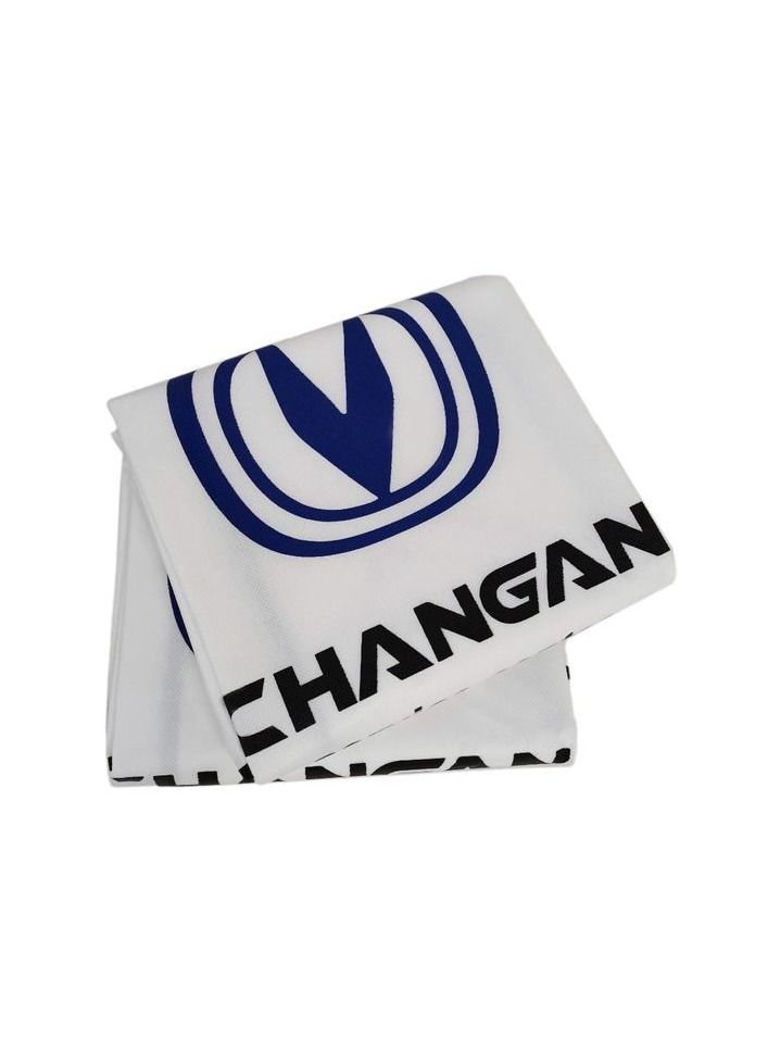 Changan Extra Protection Car Seat Cover Universal Car Seat Cover Dust Dirt Protection For Your Seat 2Pcs Set White  - Image 4
