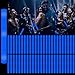 YOFOBU 48Pack LED Glow Foam Sticks BulkLight Up Glow Sticks with 3 Flashing ModesBlue Glow Wands Party PackGlow In The Dark Party Supplies for Valentines DayJuly 4th WeddingBirthdayConcert - Image 2