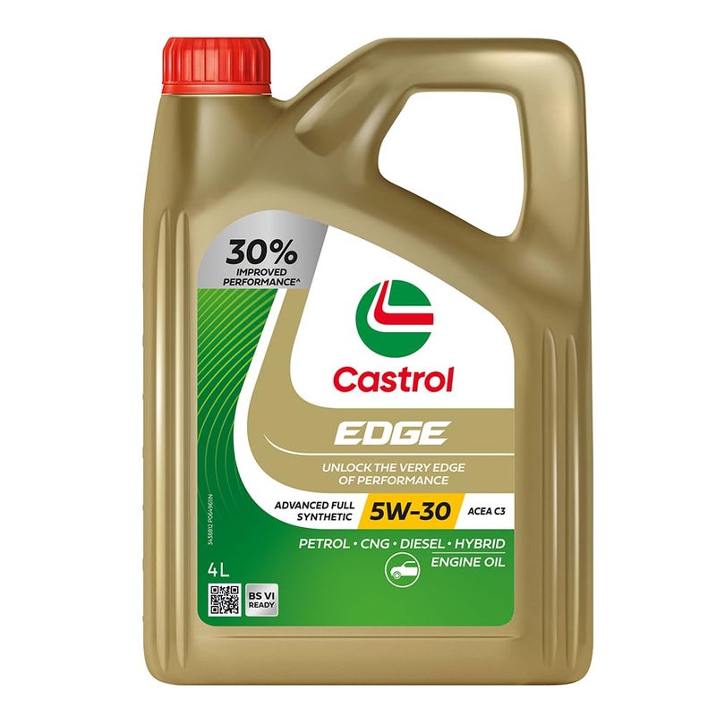 Castrol Edge 5W-30 LL Full Synthetic Engine Oil (4L) for Cars - Image 2