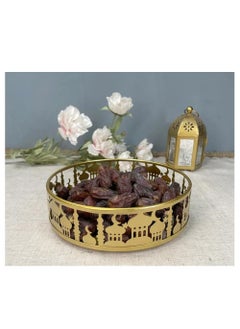 Y&D 3 Pieces Ramadan Tray Set Eid Mubarak Plates Food Storage Containers For Ramadan Activity Party Favor Home Decoration  - Image 2