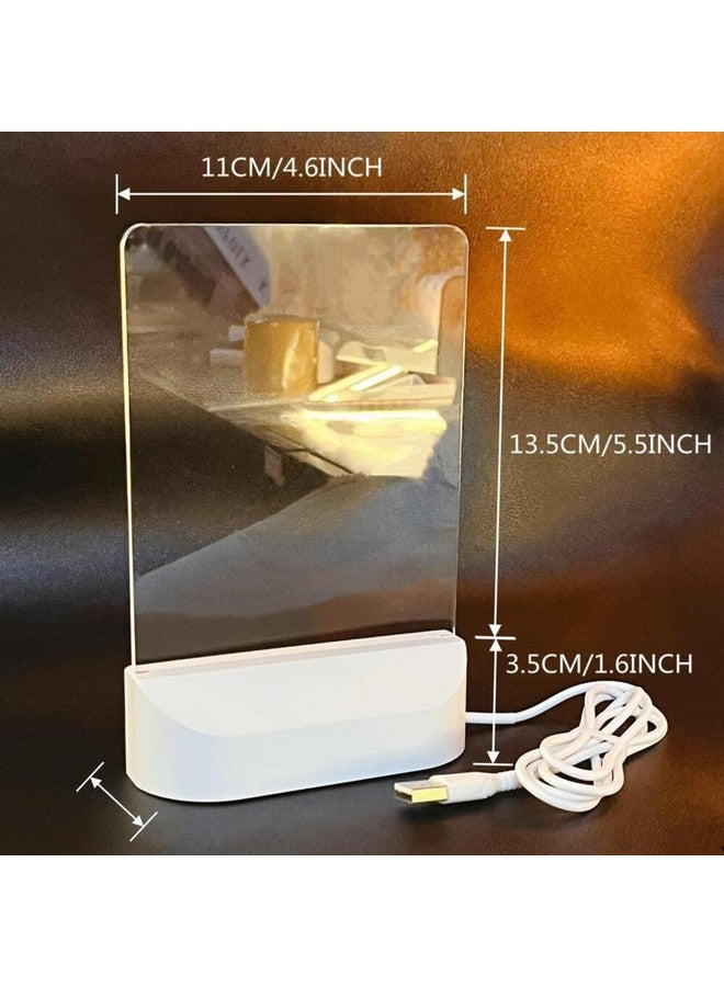 NYRWANA DIY 3D Writing Board with Pen & Light | 11 x 17.5 x 5.5 cm | Led Writing Pad, Writing Pad with Light, Acrylic Board, Table Lamp, Home & Office Decor Items, Gift - Image 2