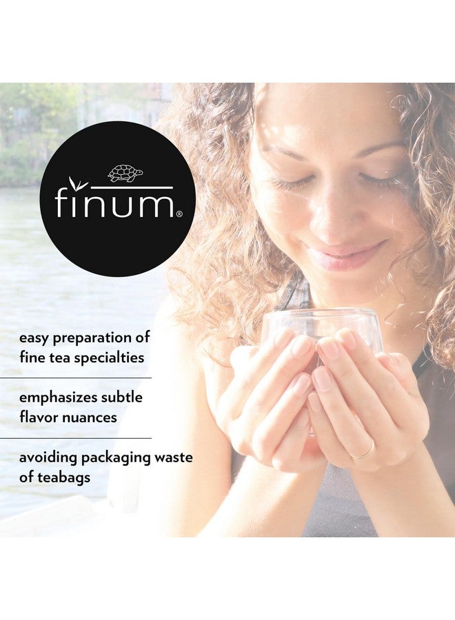 Finum Disposable Paper Tea Filter Bags for Loose Tea, Brown, Large, 100 Count - Image 3