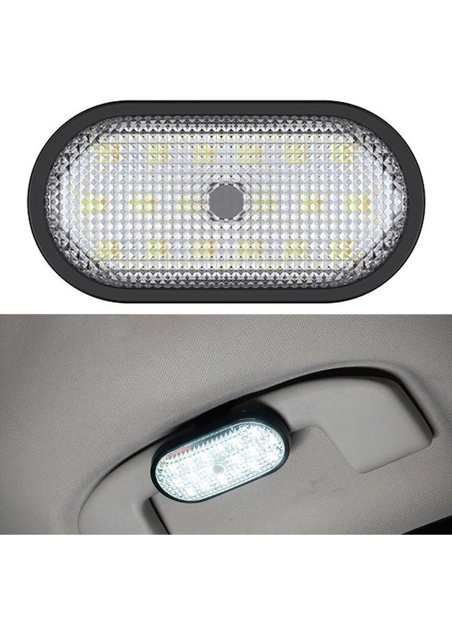 CYDZSW Car LED Dome Lights Interior Wireless,Trunk Light,USB Rechargeable Battery Powered Inside Ceiling Roof Light for Cars RV UTV and Truck (18LED) - Image 1