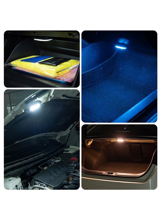 CYDZSW Car LED Dome Lights Interior Wireless,Trunk Light,USB Rechargeable Battery Powered Inside Ceiling Roof Light for Cars RV UTV and Truck (18LED) - Image 4