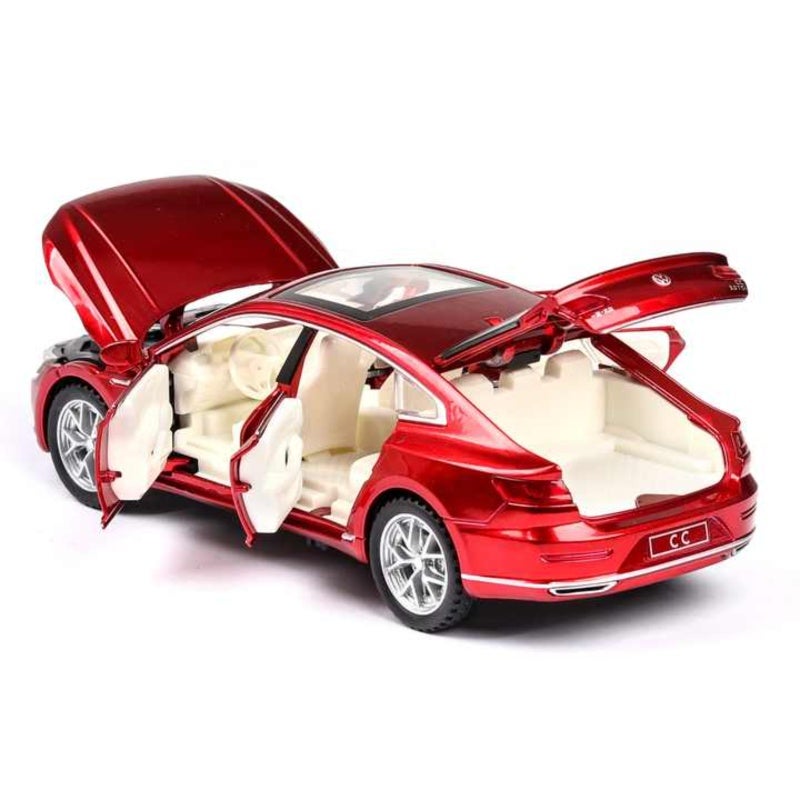 Diecast Cars 1:32 Scale White Zinc Alloy - Precision-engineered Authentic Detailing Collectible Cars for Adult Collectors, Scene Decoration And Gift Giving - Image 3