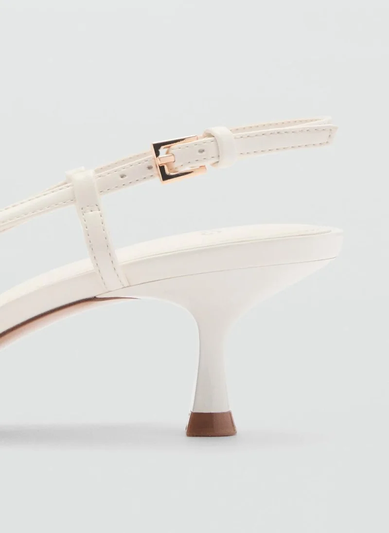 مانجو High Heel Shoe With Metallic Detail