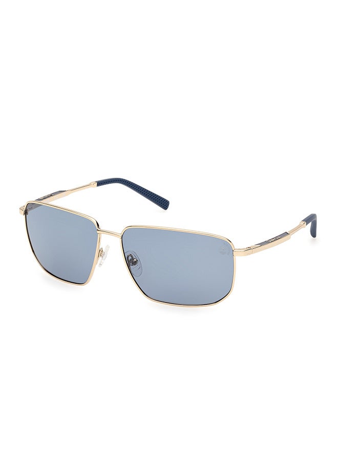 Timberland نظارات شمسية مستطيلة للرجال مع عدسات قطبية - TB0001032D61 - حجم العدسة: 61 مم - Image 1