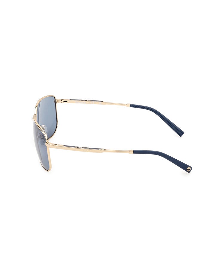 Timberland نظارات شمسية مستطيلة للرجال مع عدسات قطبية - TB0001032D61 - حجم العدسة: 61 مم - Image 2