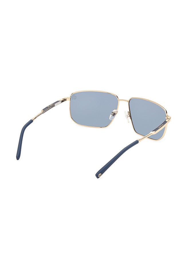 Timberland نظارات شمسية مستطيلة للرجال مع عدسات قطبية - TB0001032D61 - حجم العدسة: 61 مم - Image 5