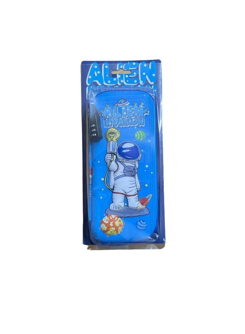 ALIEN A pencil case shaped like an astronaut with a password. - Image 1
