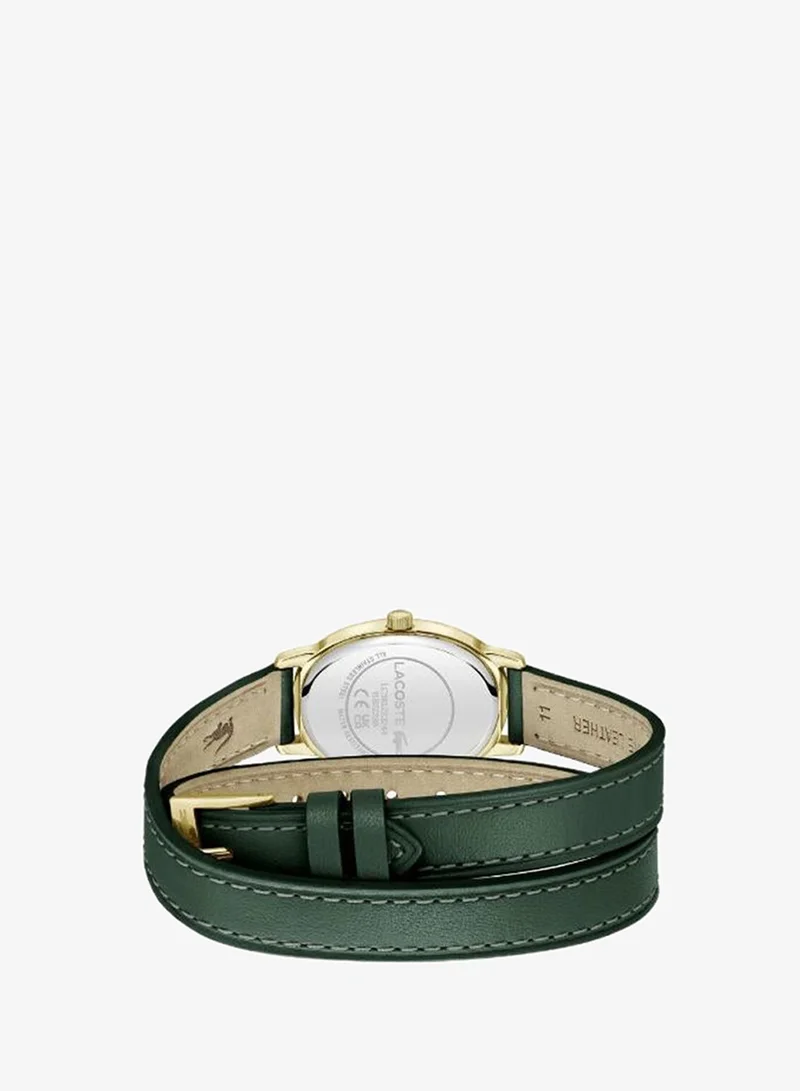Lacoste  Quartz Analog Watch with Leather Strap for Women | Best Price UAE