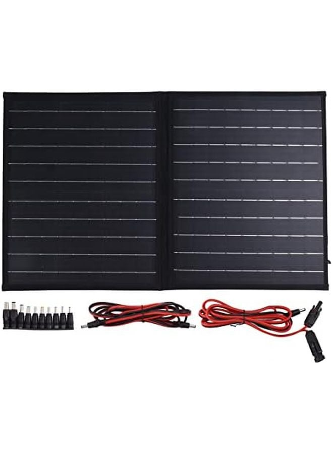 لوح شمسي قابل للطي 30 واط 18 فولت خفيف الوزن ومحمول للتخييم والمشي لمسافات طويلة - Image 1