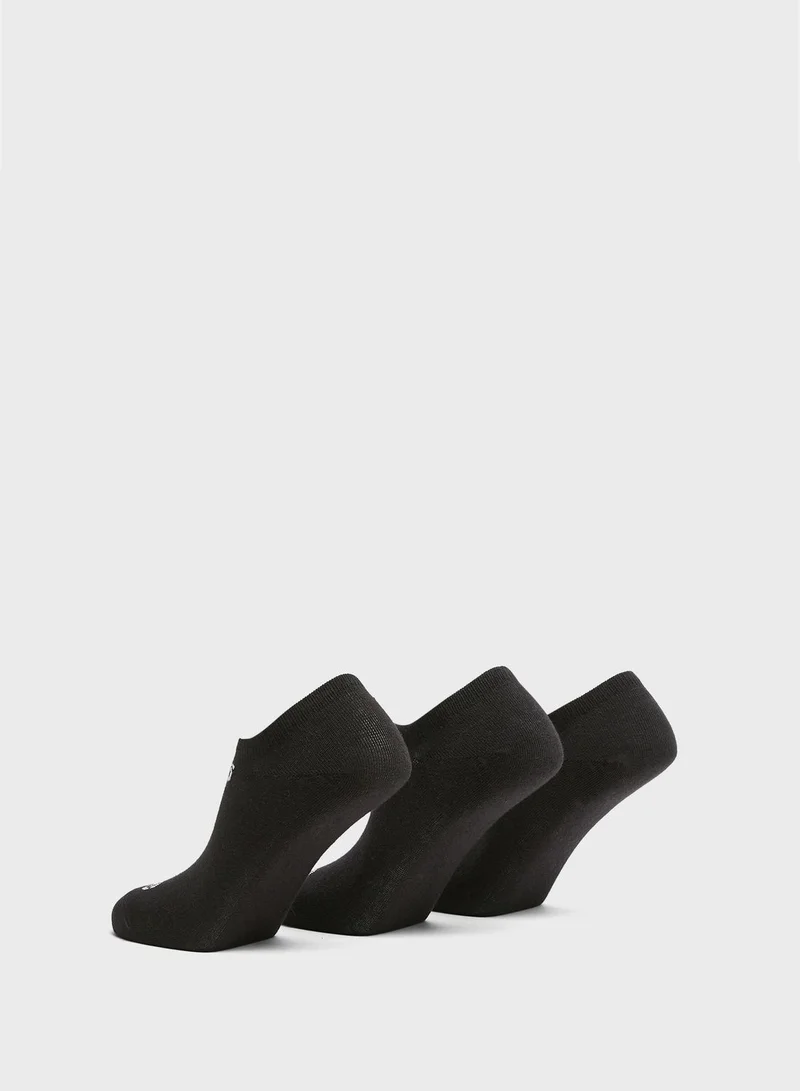 إيكو يو إن إل تي دي. 3 Pack Logo No Show Socks