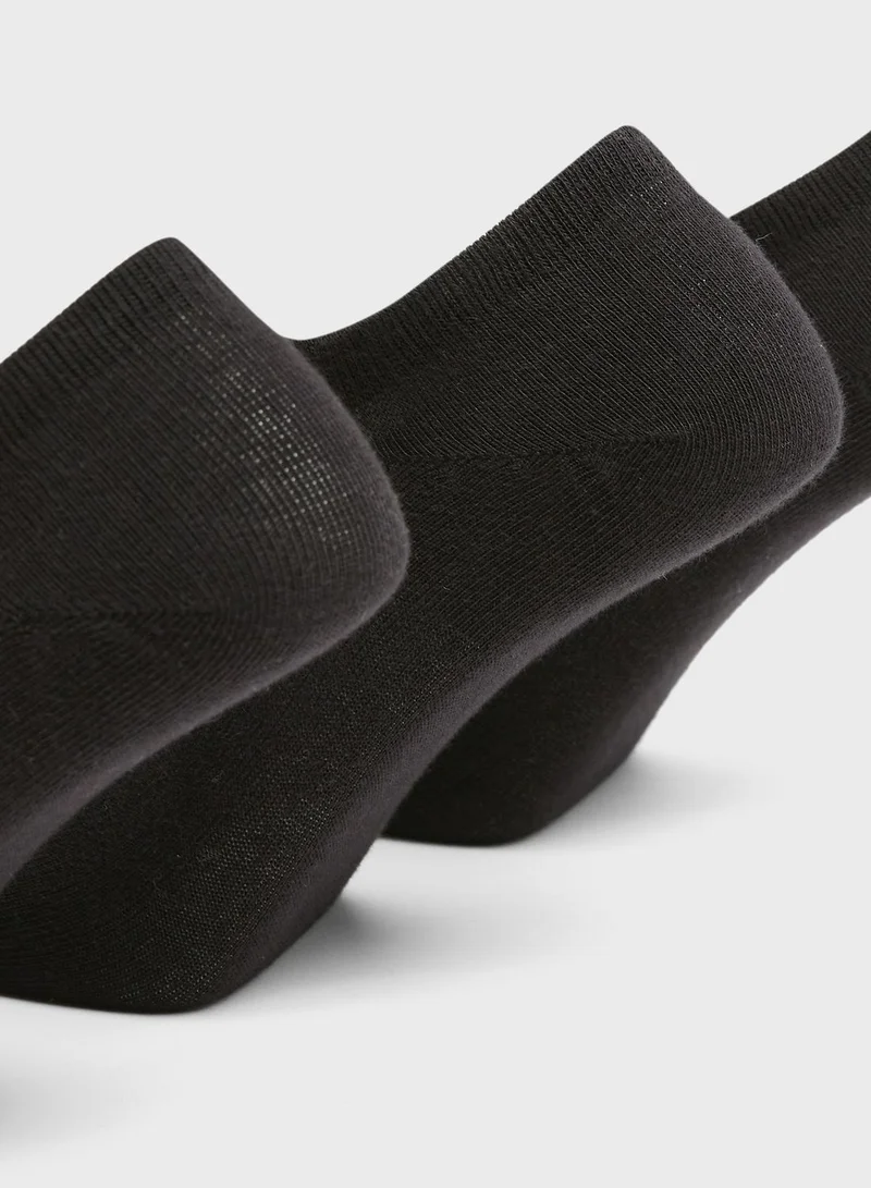 إيكو يو إن إل تي دي. 3 Pack Logo No Show Socks