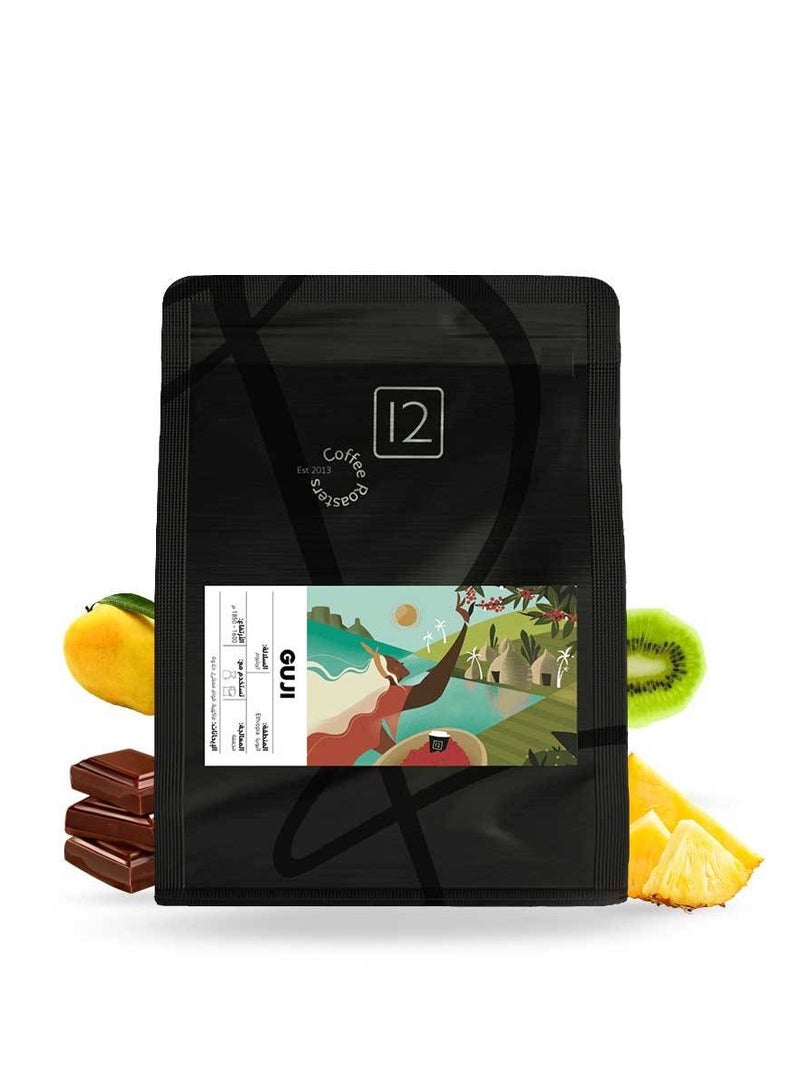 12 Cups Ethiopia Guji coffee beans 250g  - Image 1