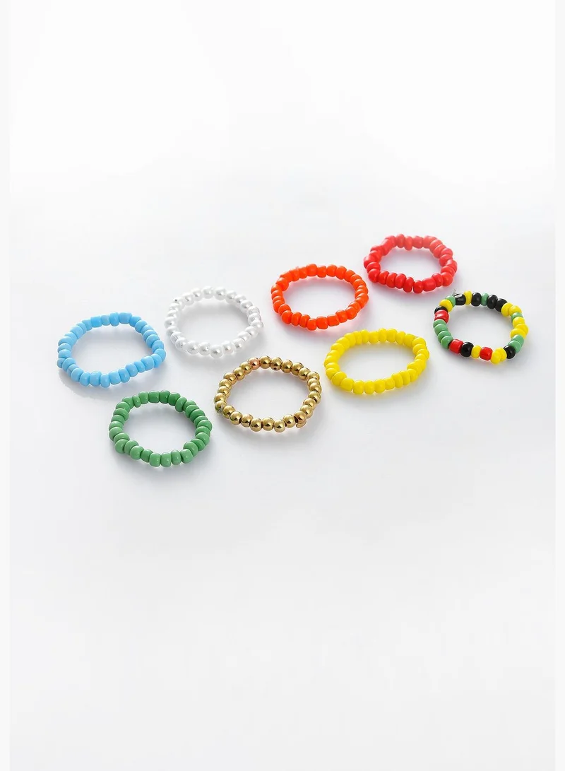 SOHI Trendy Designer Beaded Ring