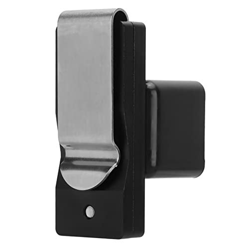EVTSCAN Magnetic Billiard Cue Chalk Holder, with Aluminum Belt Clip, for Standard Square Shaped Chalk Cubes, Pocket Pool Chalk Case for Pool Halls, Snooker Players - Image 1