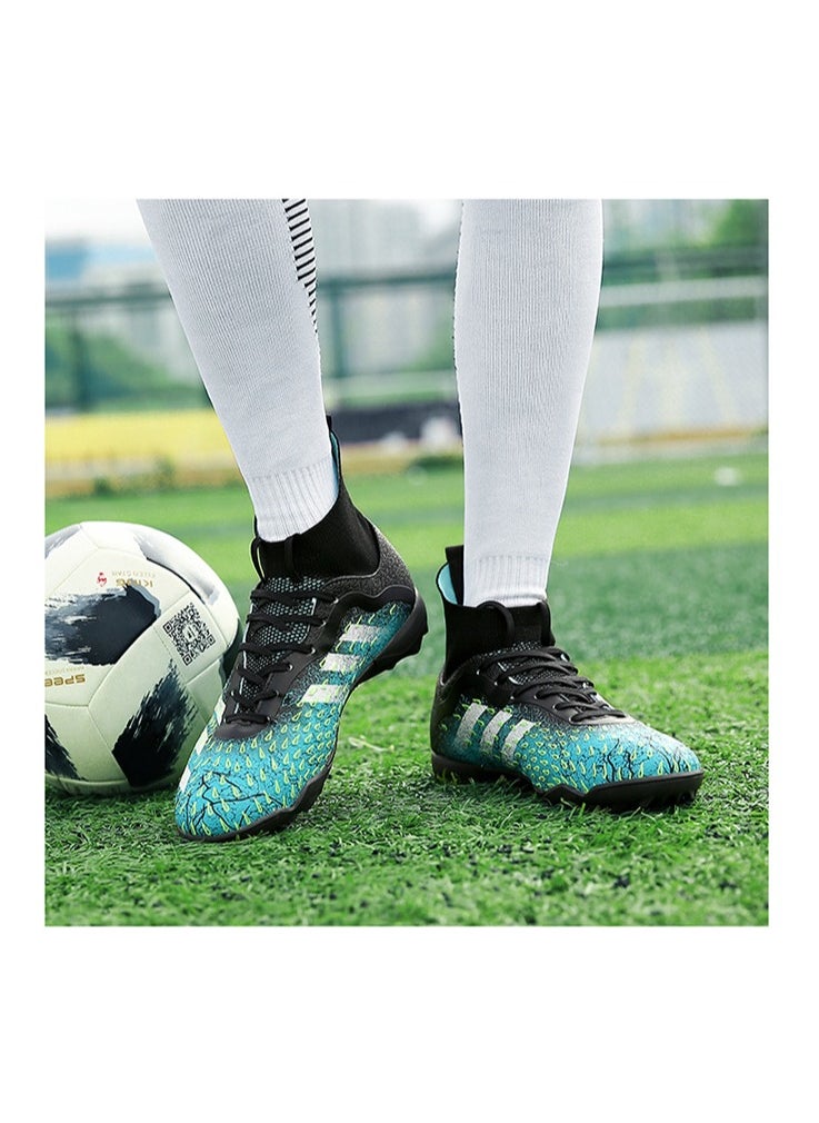 SKT Shiketro Men's Football Shoes Hard Ground Football Shoes Outdoor and Indoor Professional Youth Boys' Football Shoes Men's and Women's Football Shoes  - Image 3