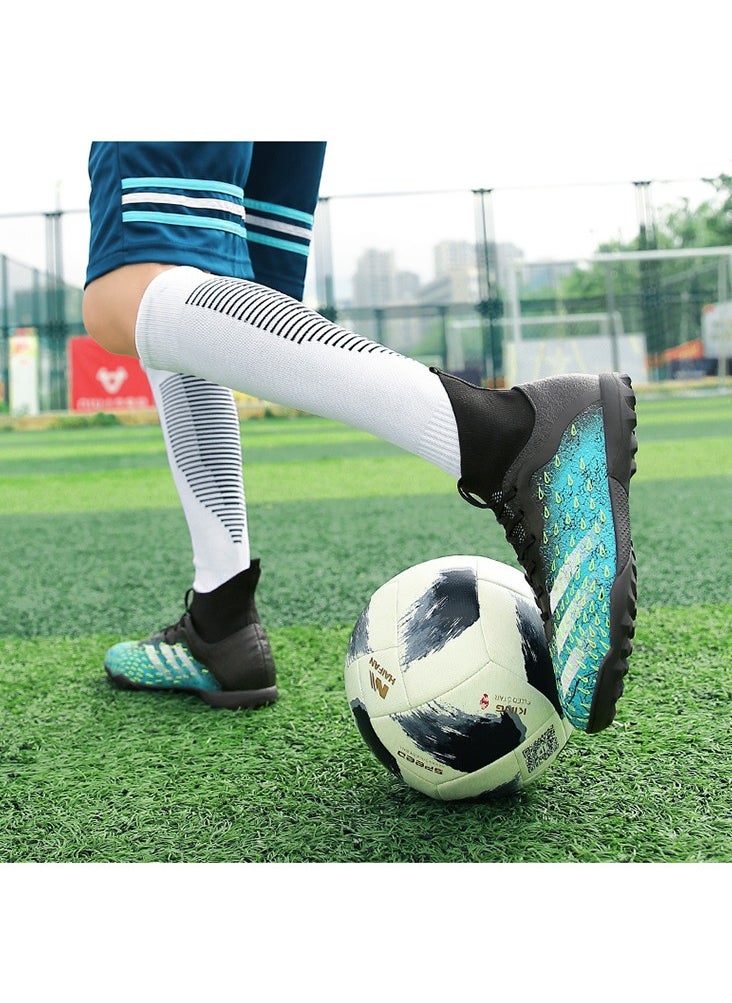 SKT Shiketro Men's Football Shoes Hard Ground Football Shoes Outdoor and Indoor Professional Youth Boys' Football Shoes Men's and Women's Football Shoes  - Image 2