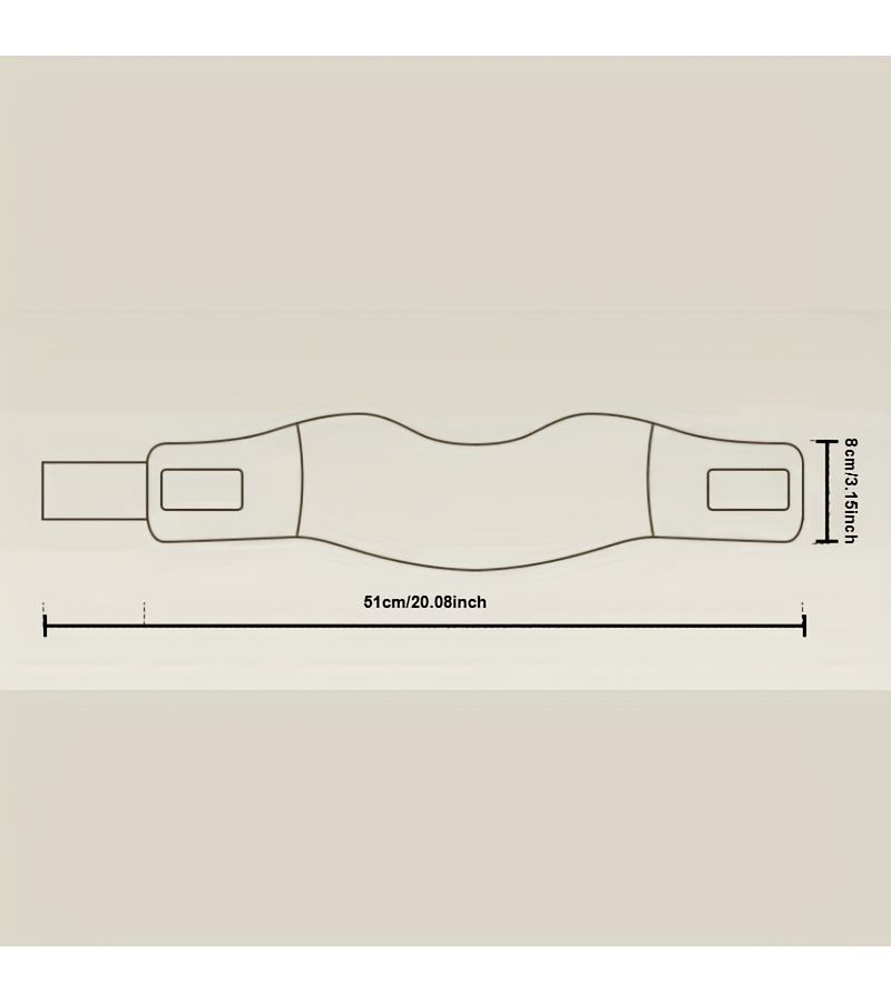 Neck Stripe Gray Cervical Collar Support for Forward Head Relief - Image 3
