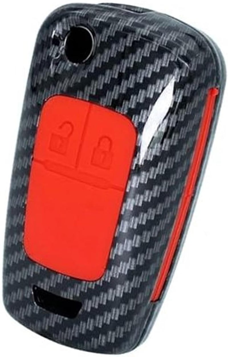 DEMULAX Carbon Fiber Key Fob Cover for Chevrolet and Buick - Image 1