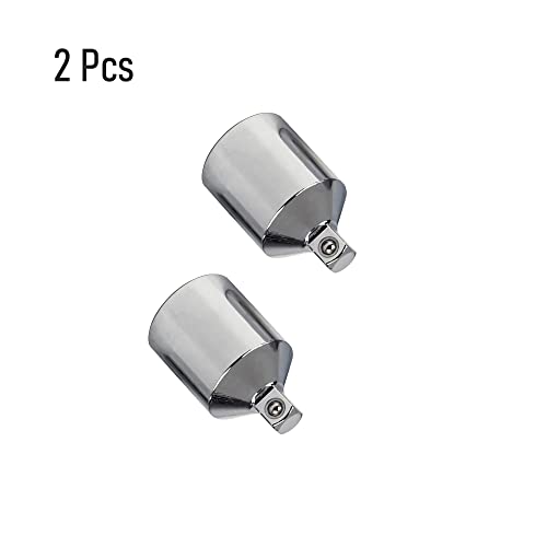 FOCMKEAS Socket Adapter 1/2" Drive (F) to 1/4"(M), CR-V, Female to Male, 2PCS - Image 3