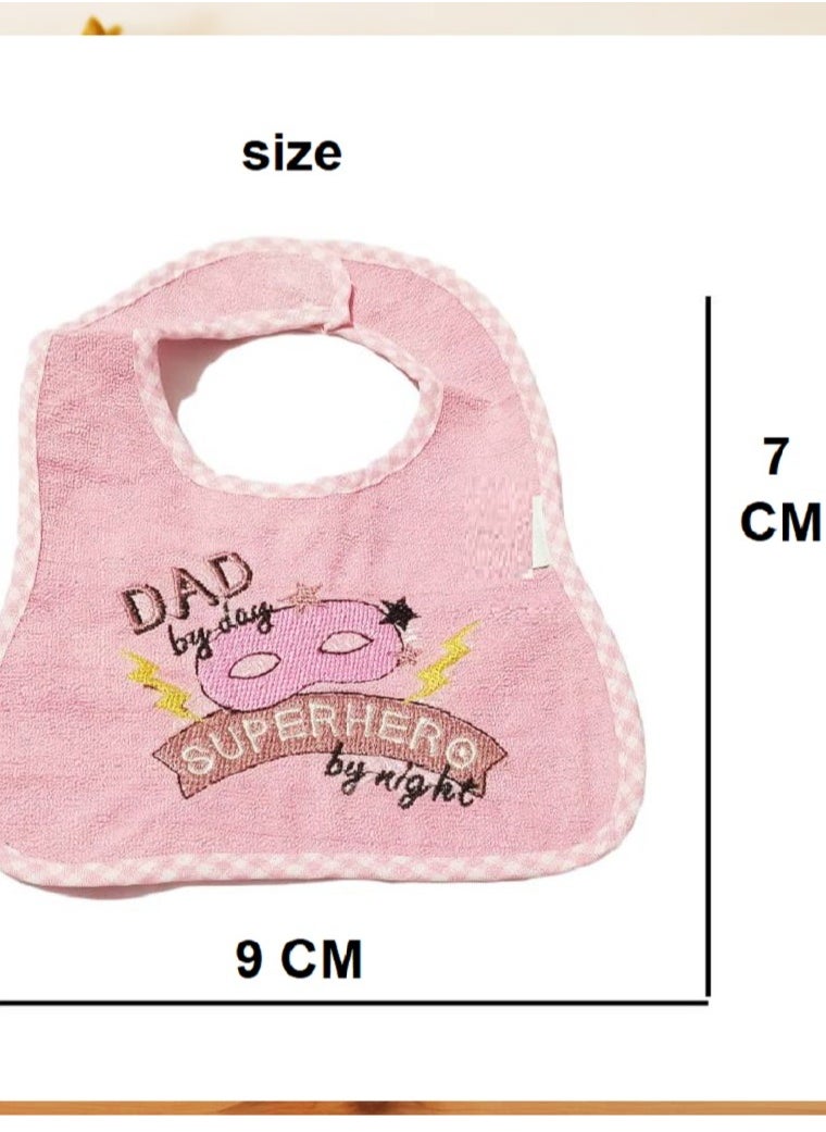 Generic - Anti-Spill Baby Feeding Bibs for Newborns - Safe and Modern Design (Set of 4 with Multiple Colors) - Image 1