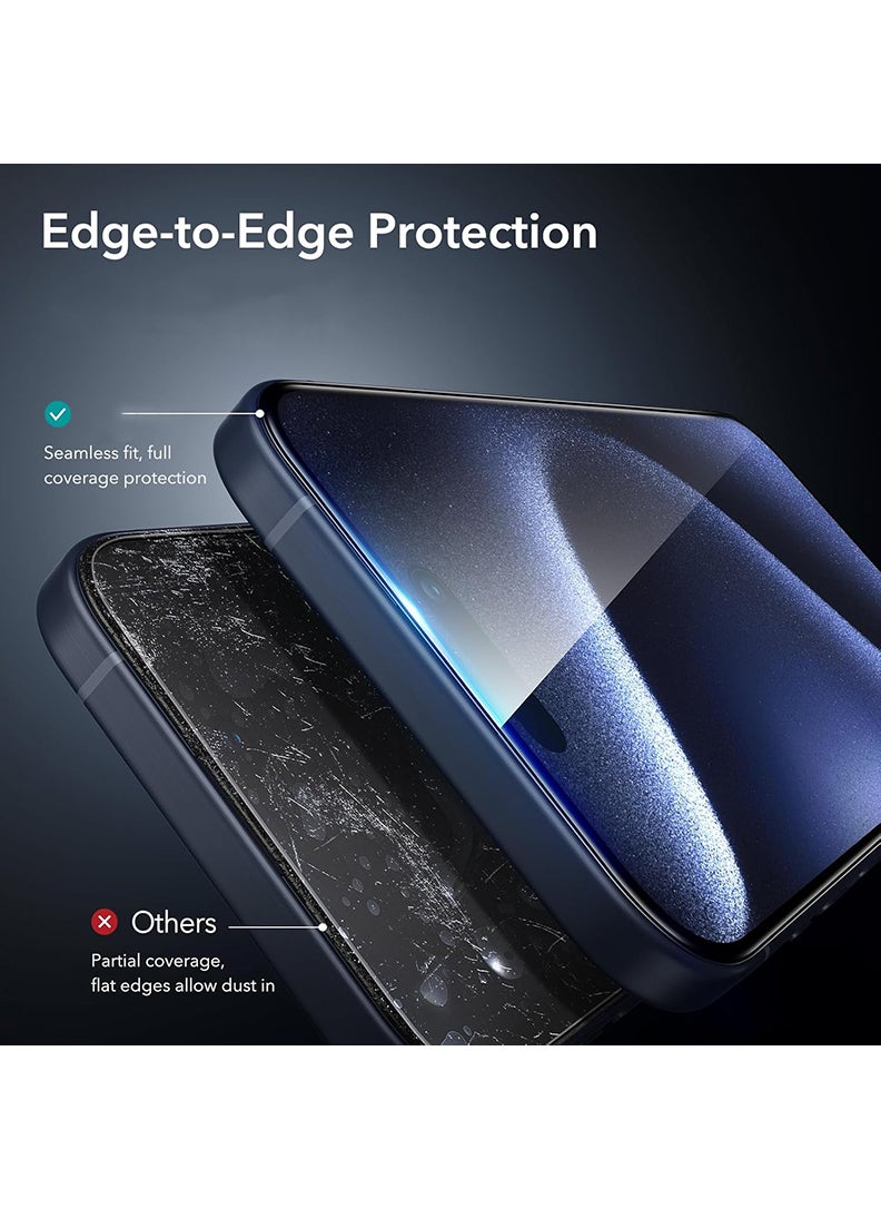 Theodor - Pack of 2 Tempered Glass Screen Protector With 9H hardness For Samsung Galaxy M35 - Image 1