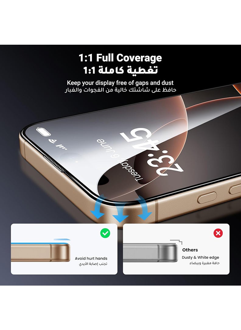 Theodor - Pack of 2 Tempered Glass Screen Protector With 9H hardness For Samsung Galaxy M35 - Image 1